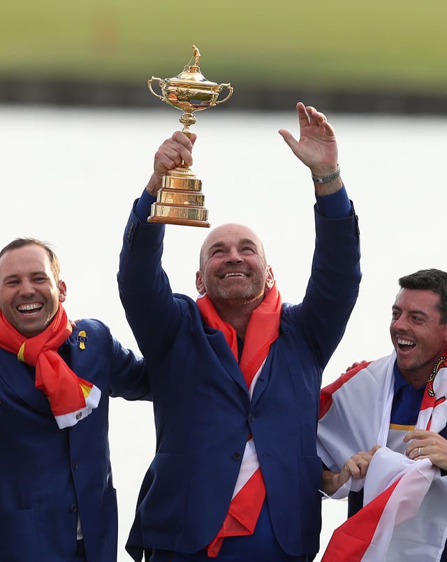 Padraig Harrington has heaped praise on Thomas Bjorn for his Ryder Cup captaincy