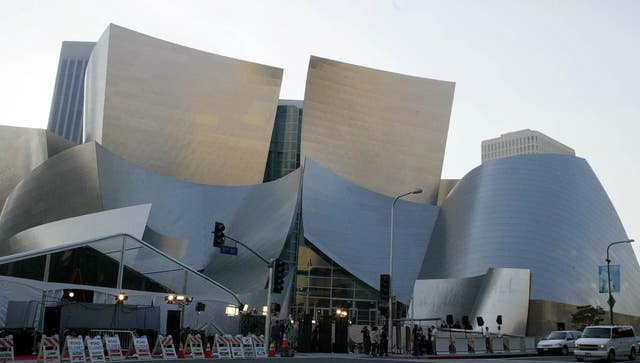 The Frank Gehry-designed Disney Concert Hall in Los Angeles