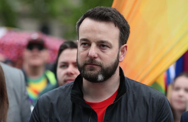 SDLP leader Colum Eastwood