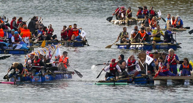 Thames Water Raft Race