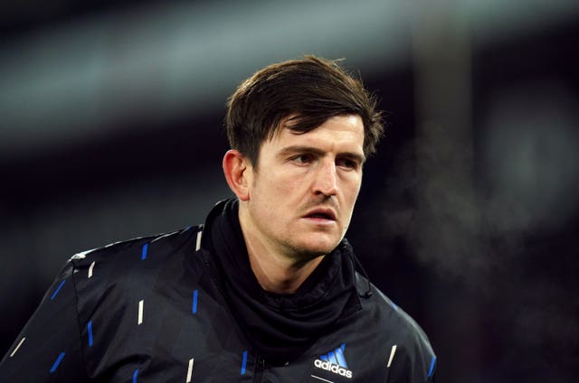 Manchester United’s Harry Maguire