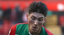 Walsall’s Jack Earing in action during the Sky Bet League Two match at Banks’s Stadium, Walsall. Picture date: Saturday January 1, 2022.
