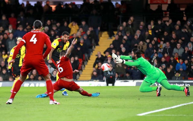 Alisson Becker's run of clean sheets help Liverpool extend their huge lead at a pivotal time in the season