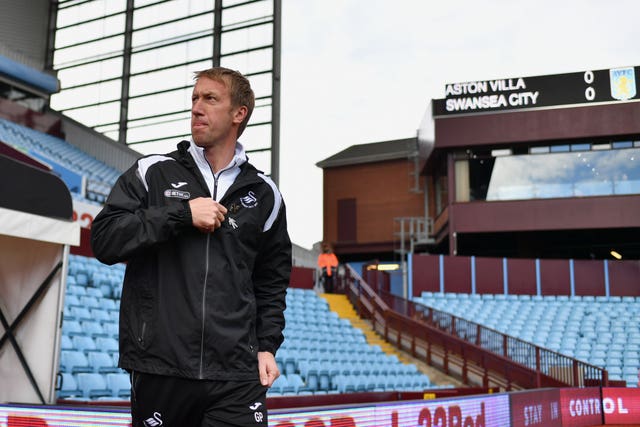 Graham Potter guided Swansea to a 10th-placed finish in the Sky Bet Championship.