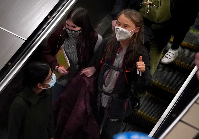 Climate activist Greta Thunberg