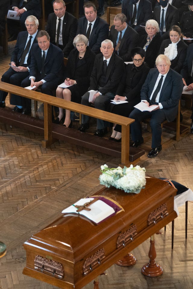 Sir David Amess funeral