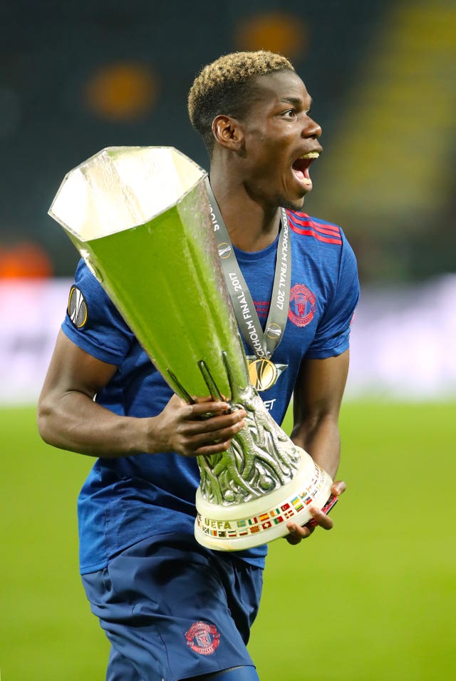 Pogba inspired United to Europa League success in 2016 
