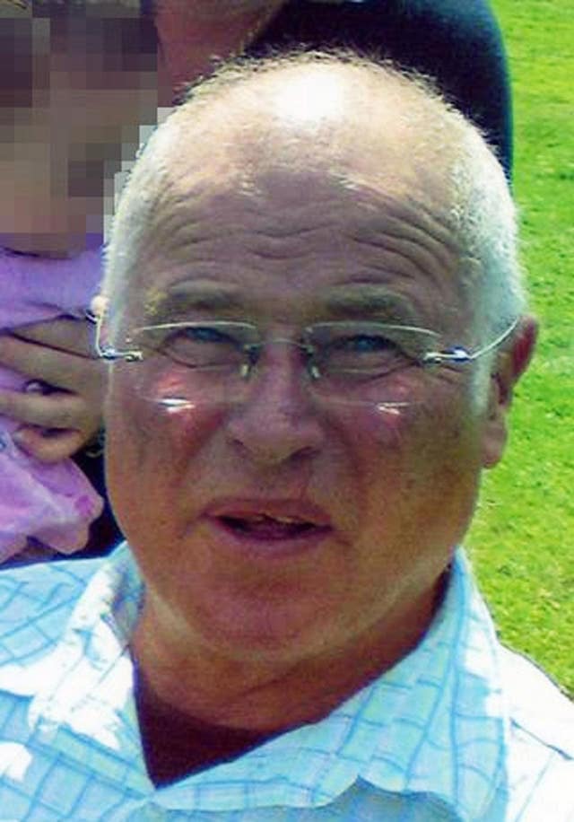 Barry Rubery was brutally attacked as he returned home (Avon and Somerset Police/PA).