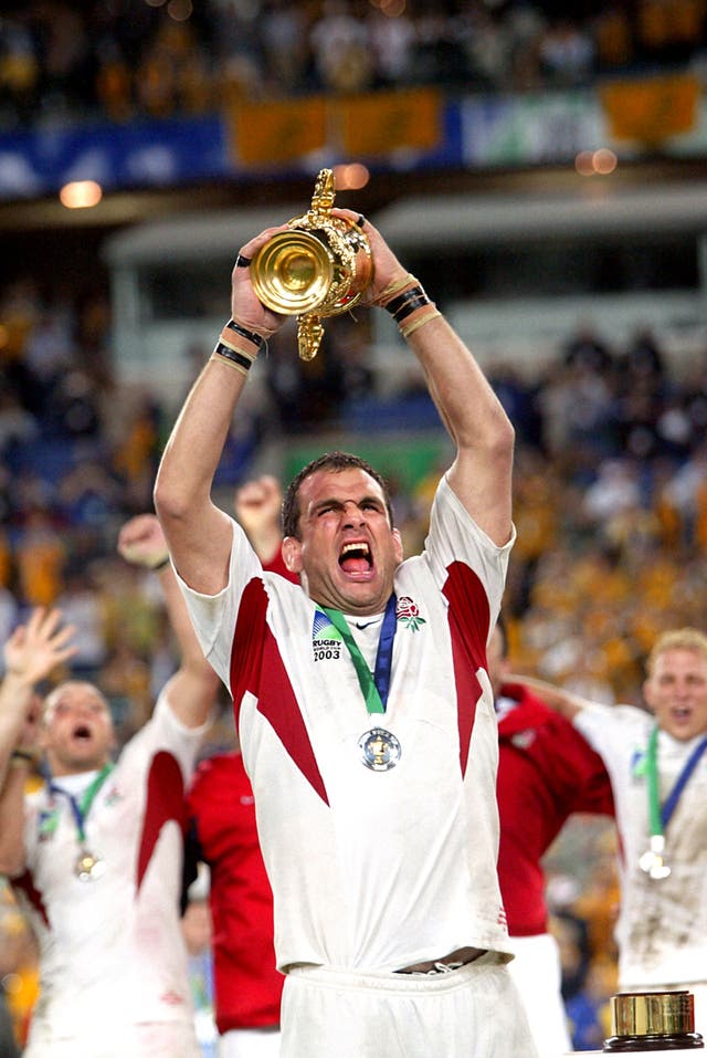 Johnson captained England to World Cup glory in 2003 