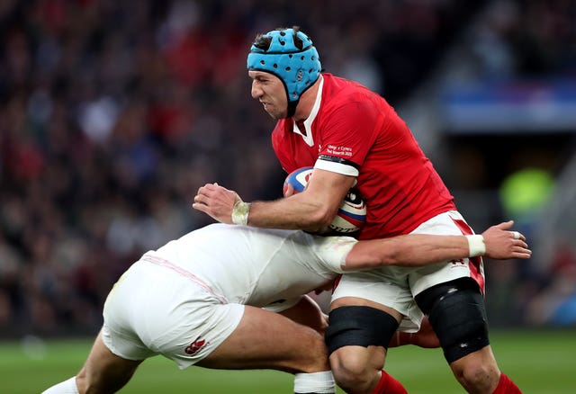 Wales flanker Justin Tipuric, right, made the most Six Nations tackles
