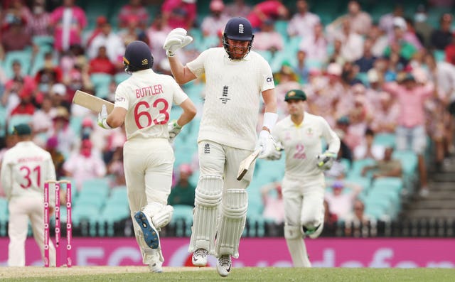 Jonny Bairstow suffered pain on his way to his century