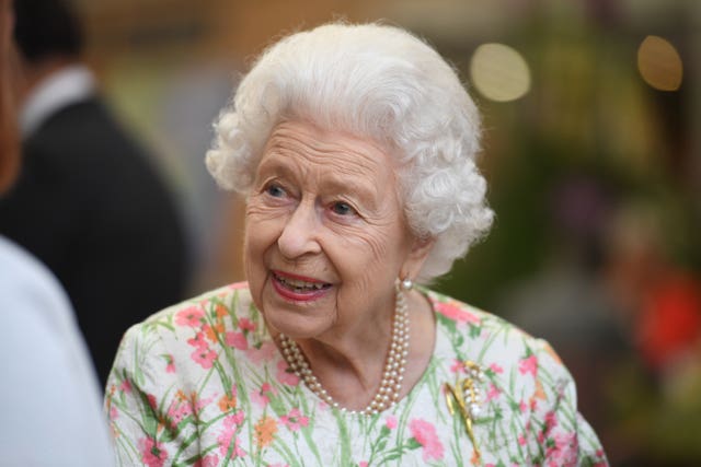 The Queen visited the Eden Project 