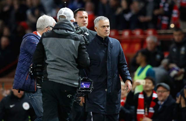 Mourinho saw United end a four-game winless streak on Saturday (Martin Rickett/PA).