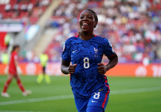 Geyoro was the star of France with a hat-trick in the first half