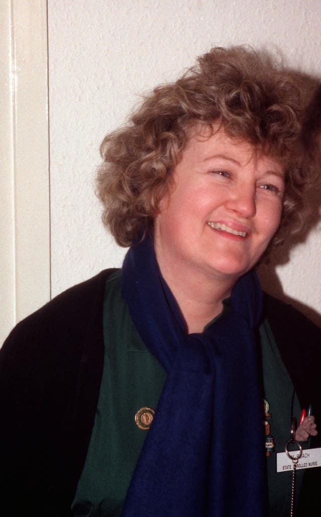 Acadmey award winning actress, Brenda Fricker