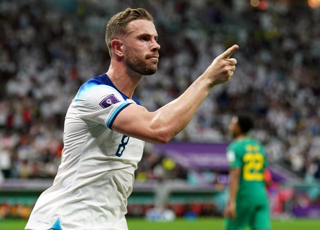 Jordan Henderson retained his place in the England squad
