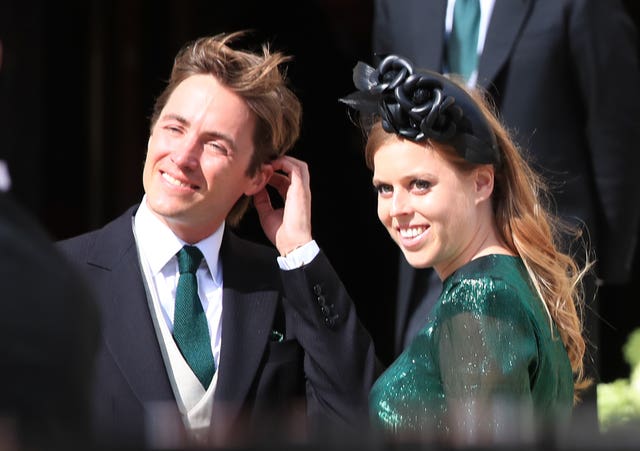 Princess Beatrice and her fiance Edoardo Mapelli Mozzi