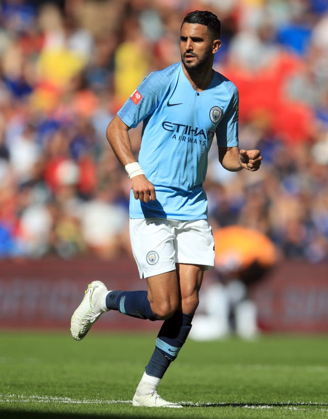 Riyad Mahrez left Leicester for Manchester City earlier this summer