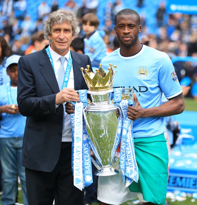 Toure's title celebrations in 2014 were quickly followed by an odd row about cake