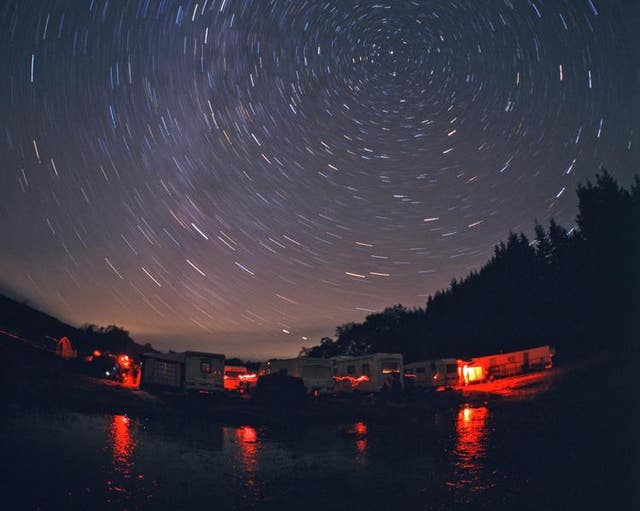 Dark sky preserve in Northumberland