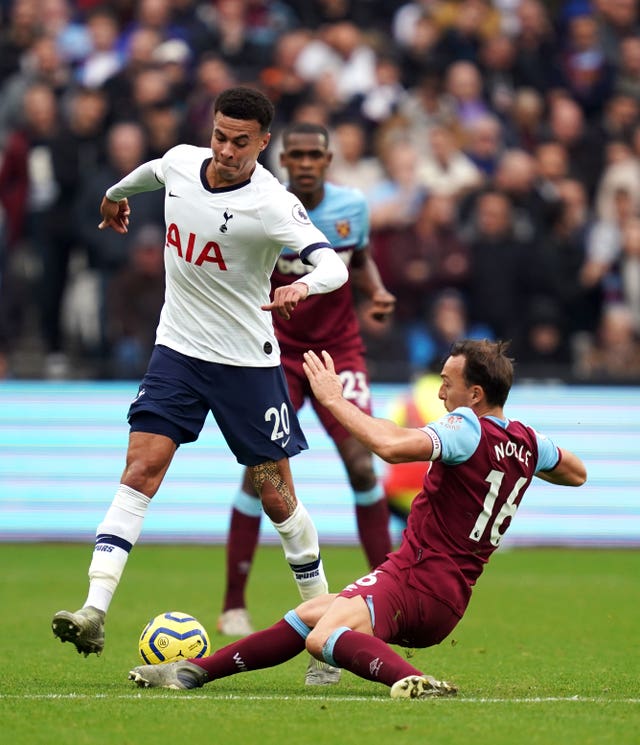 West Ham United v Tottenham Hotspur – Premier League – London Stadium