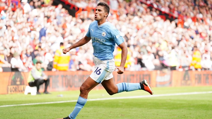Rodri won it for Manchester City late on (Mike Egerton/PA)