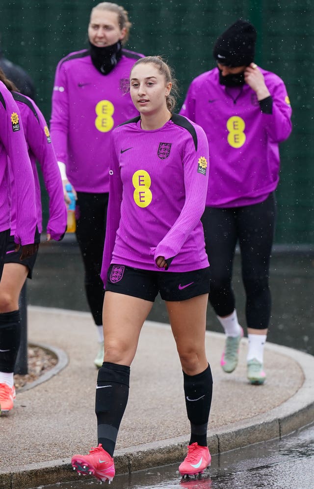 Ella Morris walks