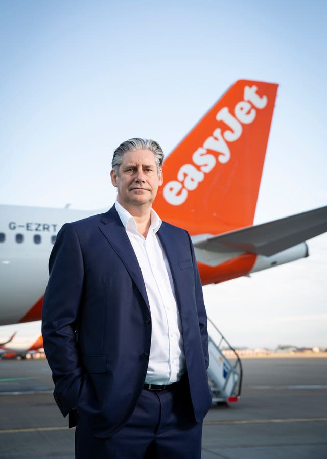 EasyJet chief executive Johan Lundgren