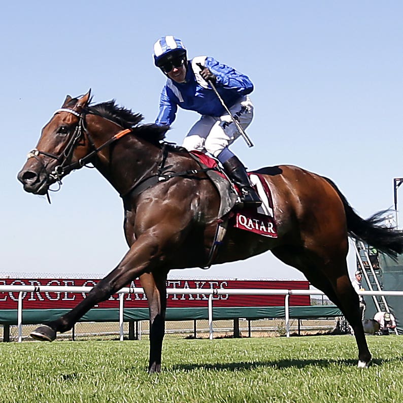 Battaash finished a close-up fourth in the Prix de l'Abbaye