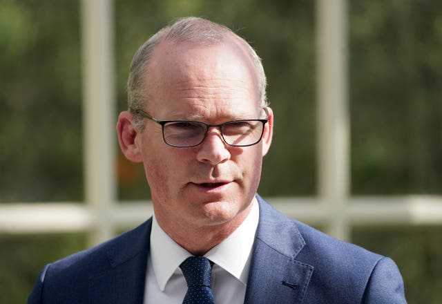 Simon Coveney, who said no formal request had been made for the Defence Forces to help with the delays 