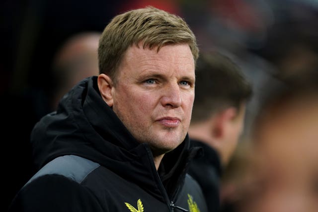 Newcastle manager Eddie Howe said he was against the idea of a Super League