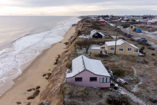 Coastal erosion