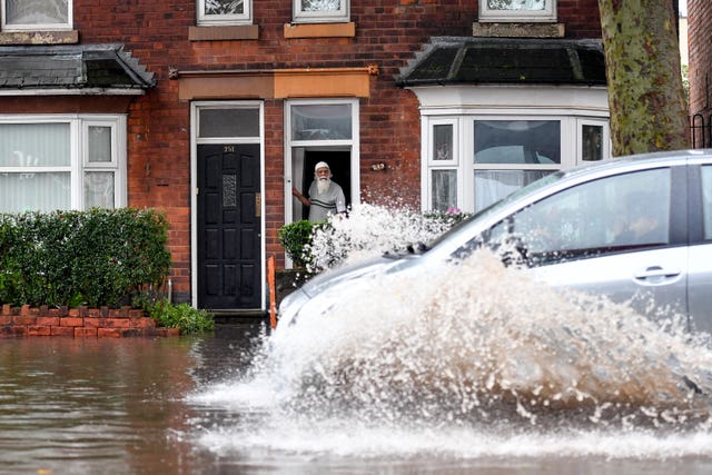 Flooding in Alum Rock, Birmingham