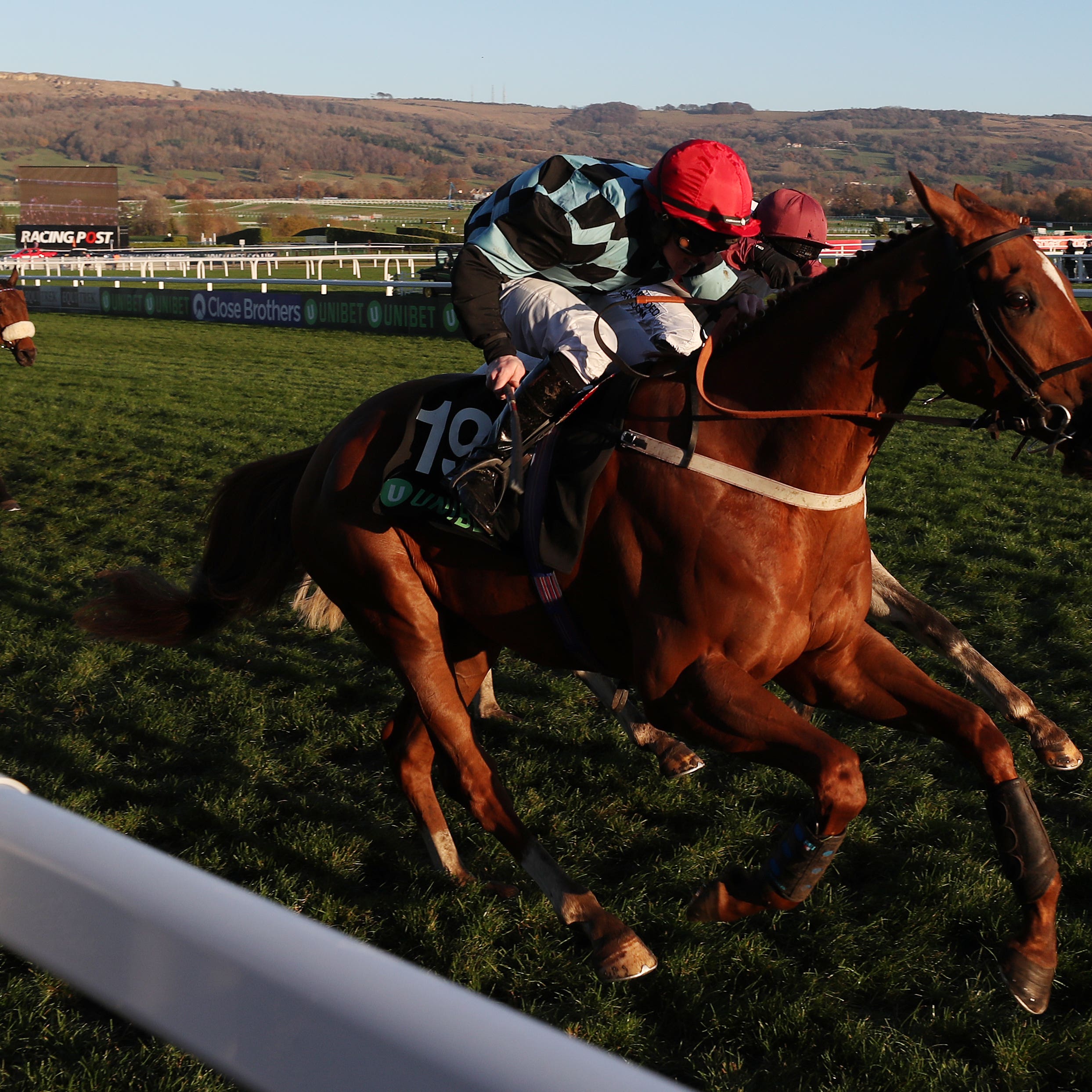 Nietzsche winning the Greatwood at Cheltenham