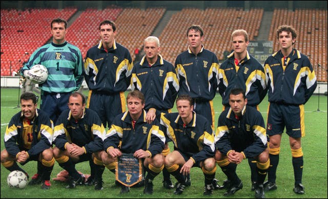 Scotland team at the 1998 World Cup