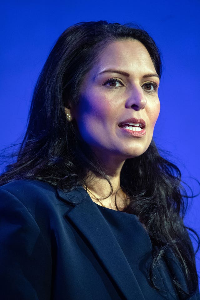 Home Secretary Priti Patel 