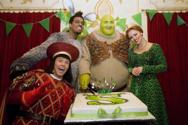 ‘Shrek The Musical’ 1 Year Anniversary Family Fete – London