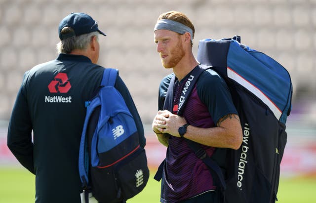Ben Stokes, right, and coach Chris Silverwood will lead a new-look England against Pakistan 