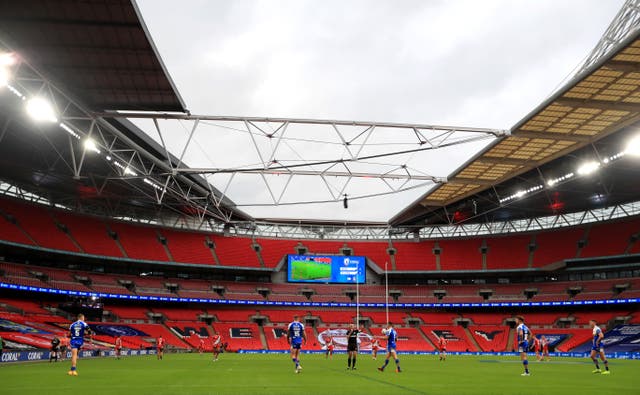 The Challenge Cup final took place behind closed doors last year