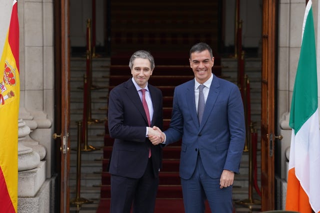 Pedro Sanchez visit to Ireland