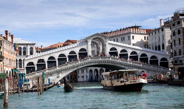 Venice's Rialto Bridge