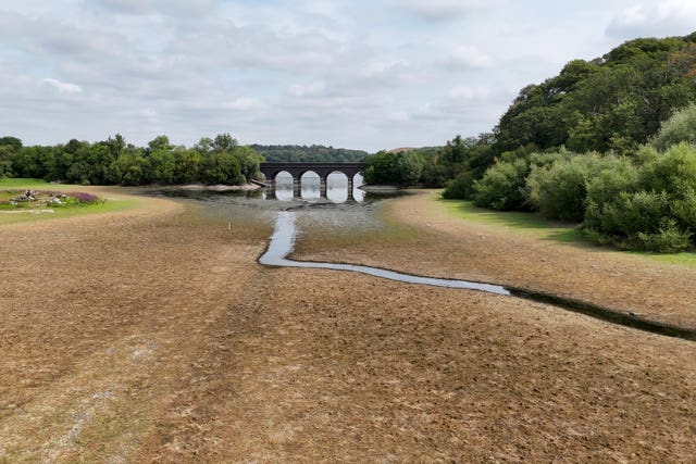 Swithland Reservoir in Leicestershire 