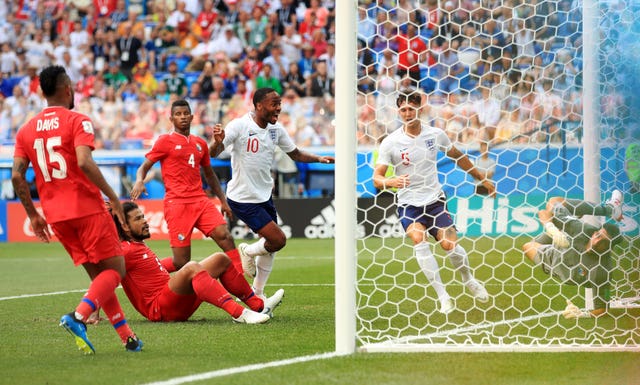 John Stones scores from close range against Panama after another set-piece unsettled their defence