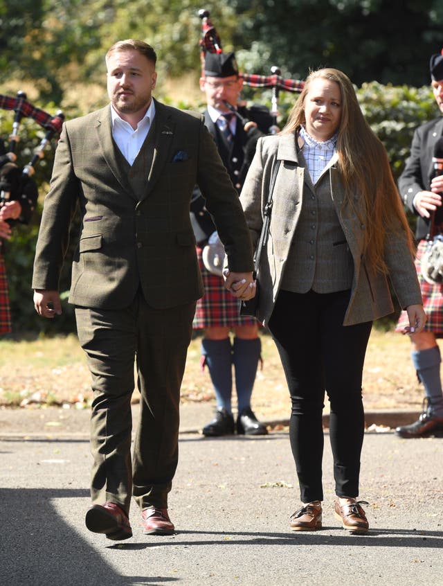 Corrie McKeague memorial service