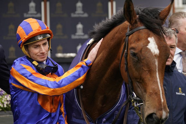 Ryan Moore gives Lake Victoria a well-deserved pat 