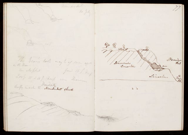 Charles Lyell’s notebooks