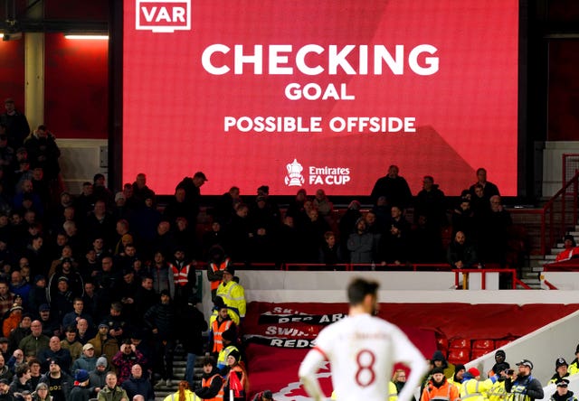 United''s winner survived a lengthy VAR check 