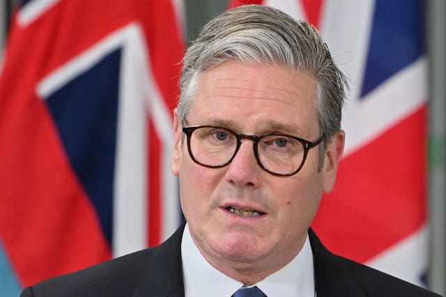 Prime Minister Sir Keir Starmer
