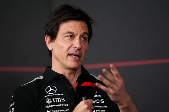 Mercedes team principal Toto Wolff