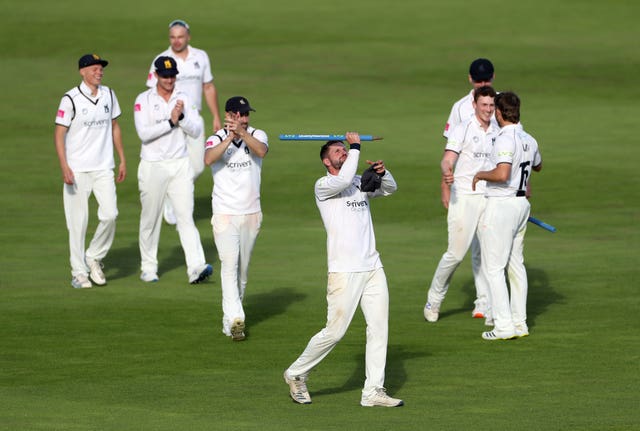 Warwickshire were crowned county champions for the eighth time 